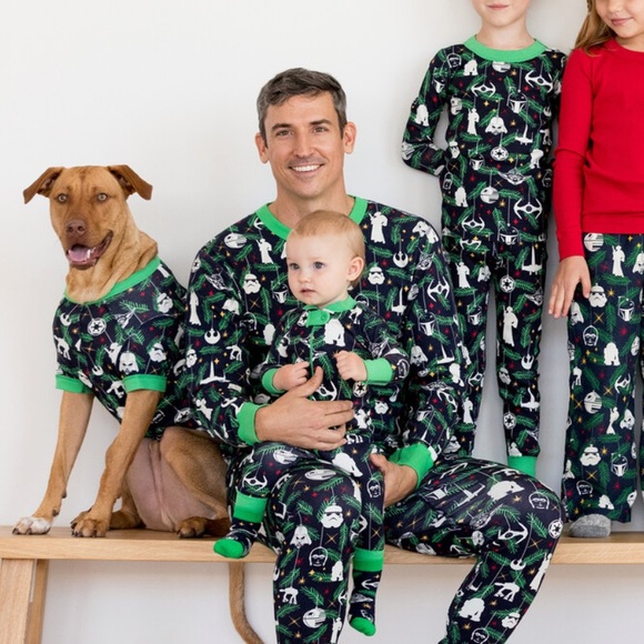 Adult Unisex Star Wars™ Long John Pajama Pant Small Hanna Andersson - Picture 4 of 7